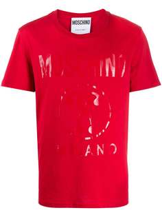 Moschino футболка с логотипом