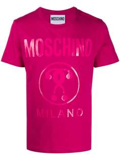Moschino футболка с логотипом