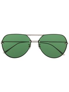 Bottega Veneta Eyewear солнцезащитные очки-авиаторы