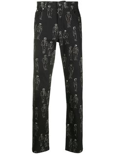 Moschino джинсы с узором