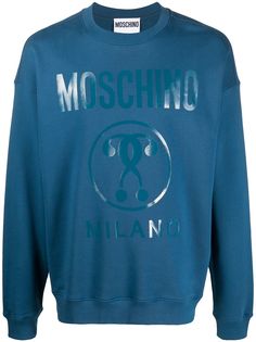 Moschino толстовка с принтом