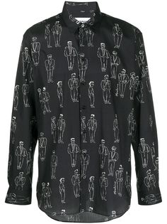 Moschino рубашка с принтом