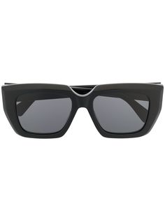 Bottega Veneta Eyewear солнцезащитные очки в квадратной оправе