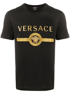Versace футболка с логотипом