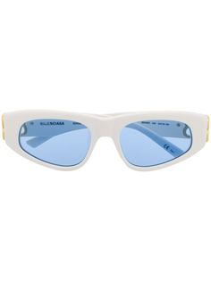 Balenciaga Eyewear солнцезащитные очки в оправе кошачий глаз с затемненными линзами