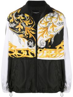 Versace куртка с принтом Baroque