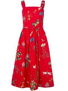 Oscar de la Renta Botanical Garden midi dress