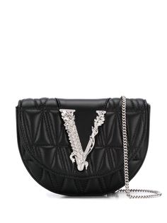Versace стеганая поясная сумка Virtus