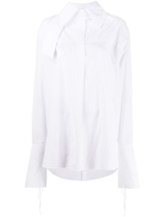 Ann Demeulemeester рубашка с удлиненными рукавами