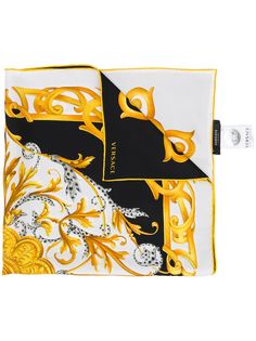 Versace платок с графичным принтом
