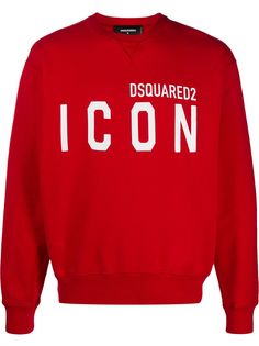 Dsquared2 толстовка с надписью Icon