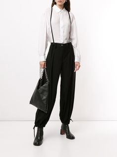 Yohji Yamamoto зауженные брюки