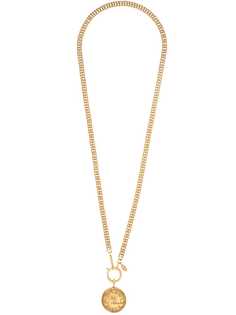 Chanel Pre-Owned колье с медальоном и логотипом CC