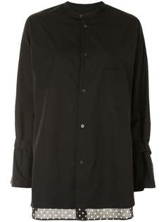 Yohji Yamamoto блузка в горох