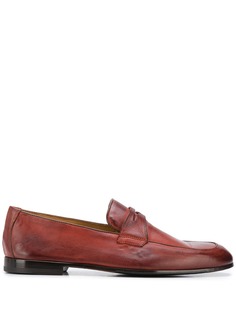 Doucals almond toe loafers