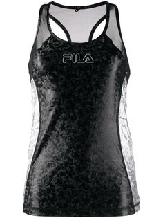 Fila топ без рукавов с нашивкой-логотипом