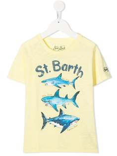 Mc2 Saint Barth Kids shark print T-shirt