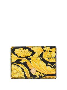 Versace Baroque print card holder