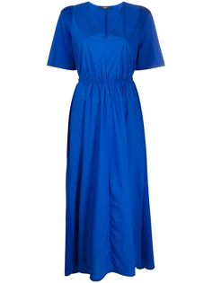 Max Mara v-neck midi dress
