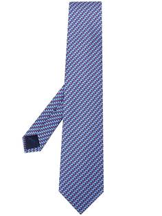 Salvatore Ferragamo animal print tie