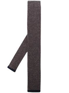 Brunello Cucinelli кашемировый галстук вязки интарсия