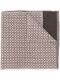 Salvatore Ferragamo Gancini pattern scarf