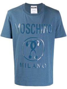 Moschino футболка с логотипом