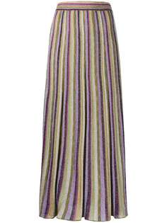 M Missoni metallic striped skirt