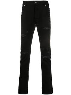 Balmain джинсы кроя слим с прорезями