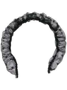 RedValentino snakeskin effect headband