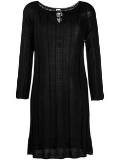 Missoni Pre-Owned платье 2000-х годов с круглым вырезом