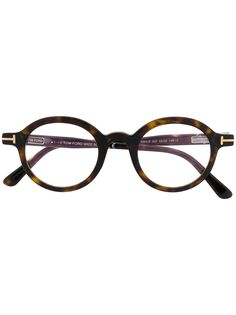 Tom Ford Eyewear очки в круглой оправе