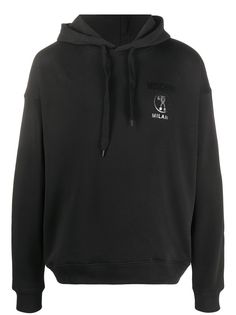 Moschino logo-print hoodie