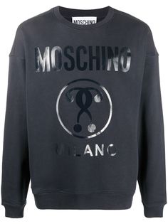 Moschino logo-print sweatshirt