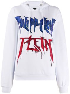 Philipp Plein декорированное худи с логотипом