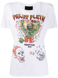 Philipp Plein футболка с принтом