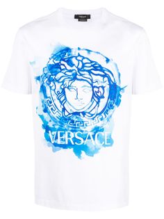 Versace футболка с принтом Medusa