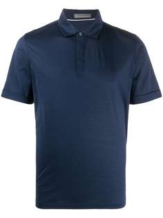Corneliani однотонная рубашка поло
