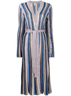 M Missoni metallic striped robe