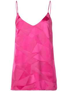 Racil geometric jacquard cami top