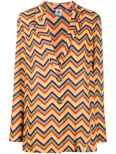M Missoni zig-zag print blazer