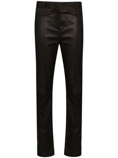 Tom Ford leather skinny-leg jeans