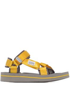 Suicoke Yellow DEPA-Cab strap sandals
