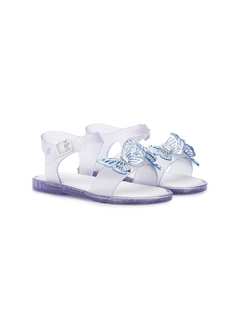 Mini Melissa Butterfly buckled sandals