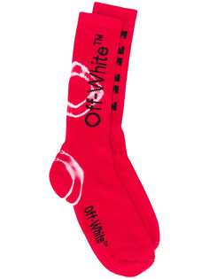 Off-White Arrows motif ribbed socks