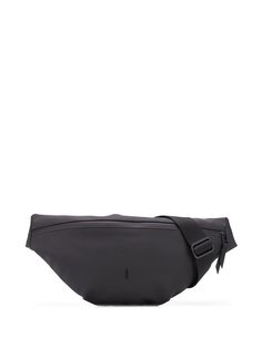 Rains logo print adjustable belt bag