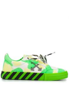 Off-White кеды на вулканизированной подошве с принтом тай-дай