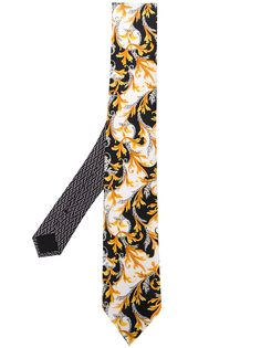 Versace Barocco-print tie