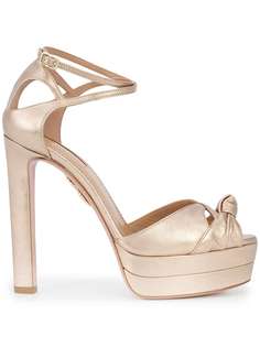 Aquazzura туфли на толстом каблуке Harlow
