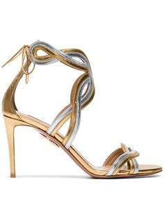 Aquazzura босоножки Moonray 85 Specchio